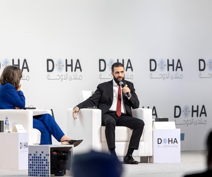 Newsmaker Interview: H.E. Ahmed Al-Sharaa
